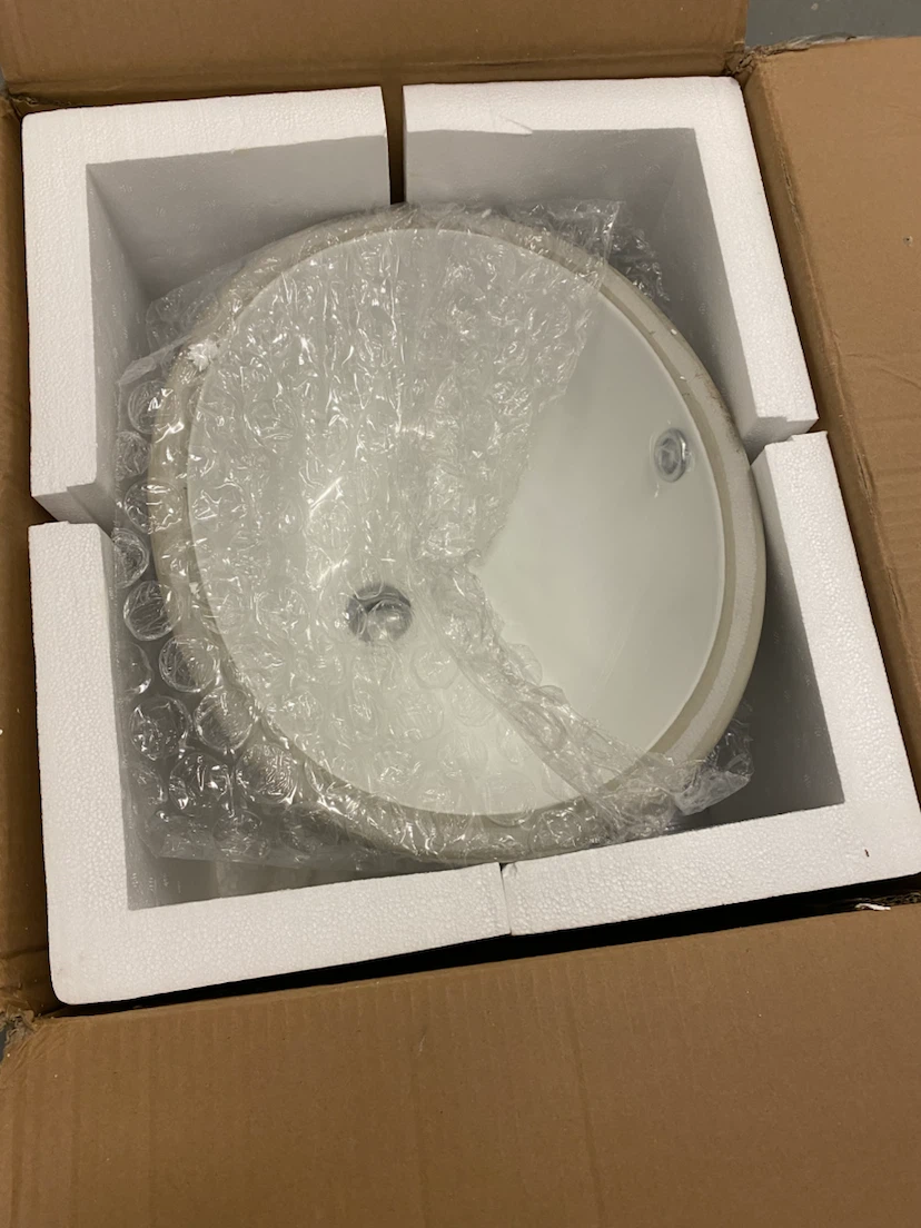 NEW White Ceramic Vessel Sink 🌟SALE 🌟 - photo 2