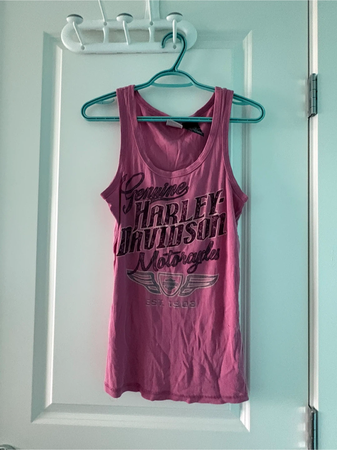 Pink Harley Davidson Tanktop