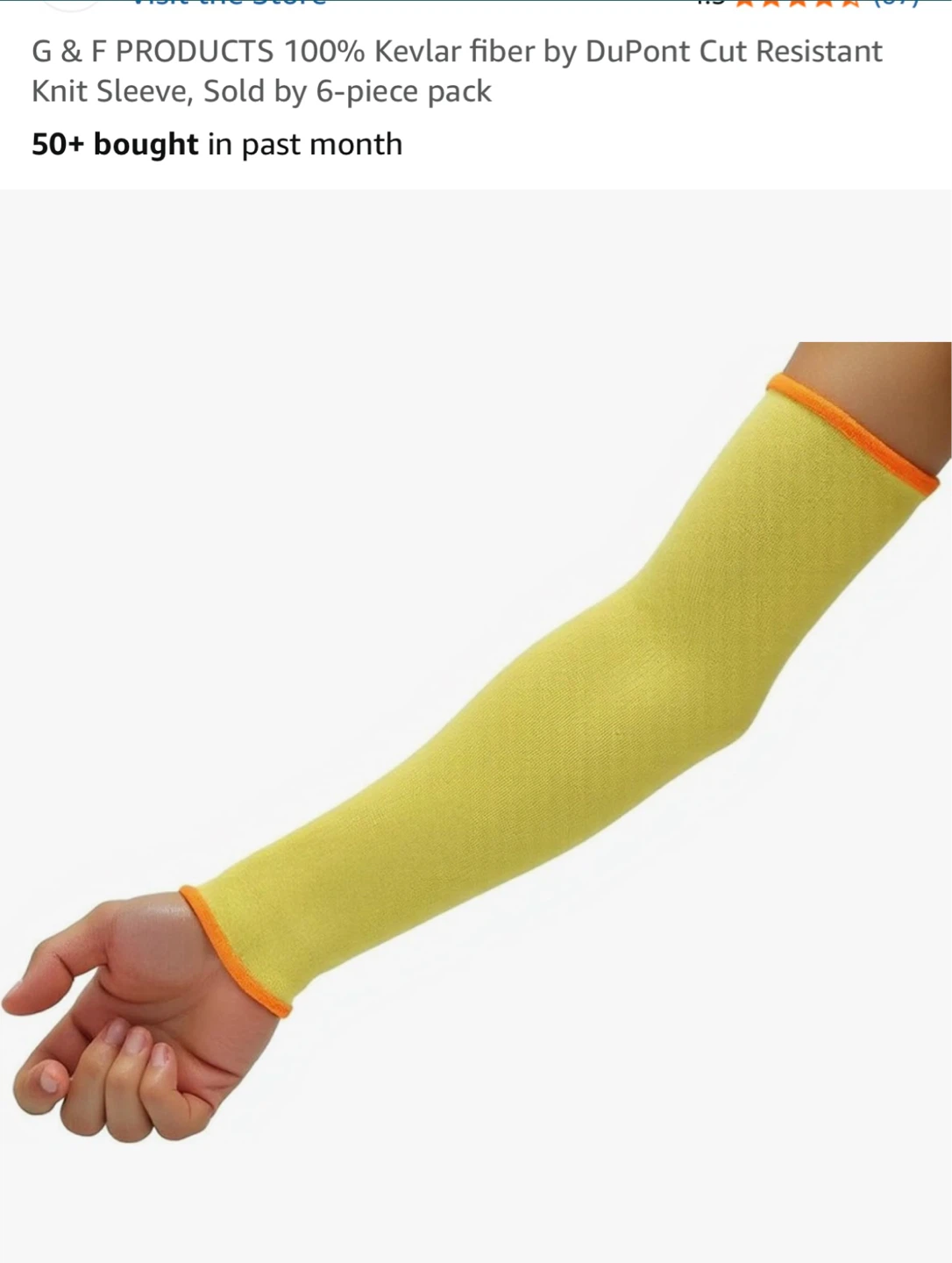 G & F Products Cut Protection & Resistant Sleeve - photo 4