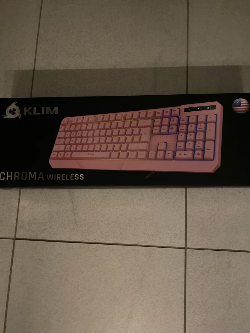 NEW 🌟 KLIM Chroma Wireless Keyboard