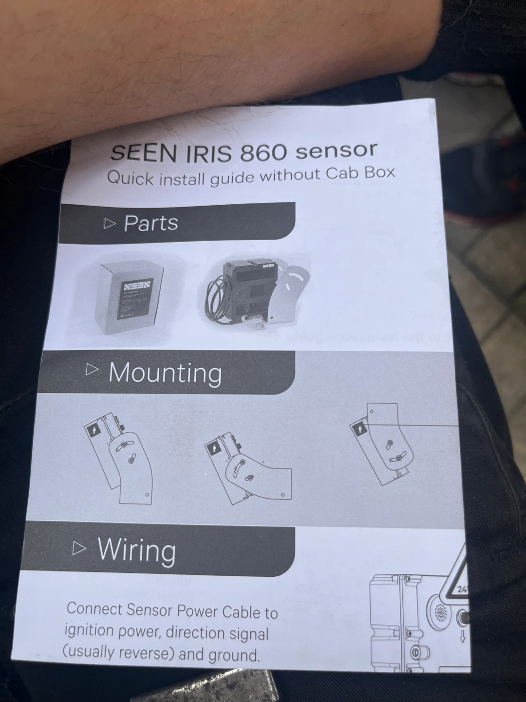 SEEN SAFETY IRIS 860 Sensor - photo 2