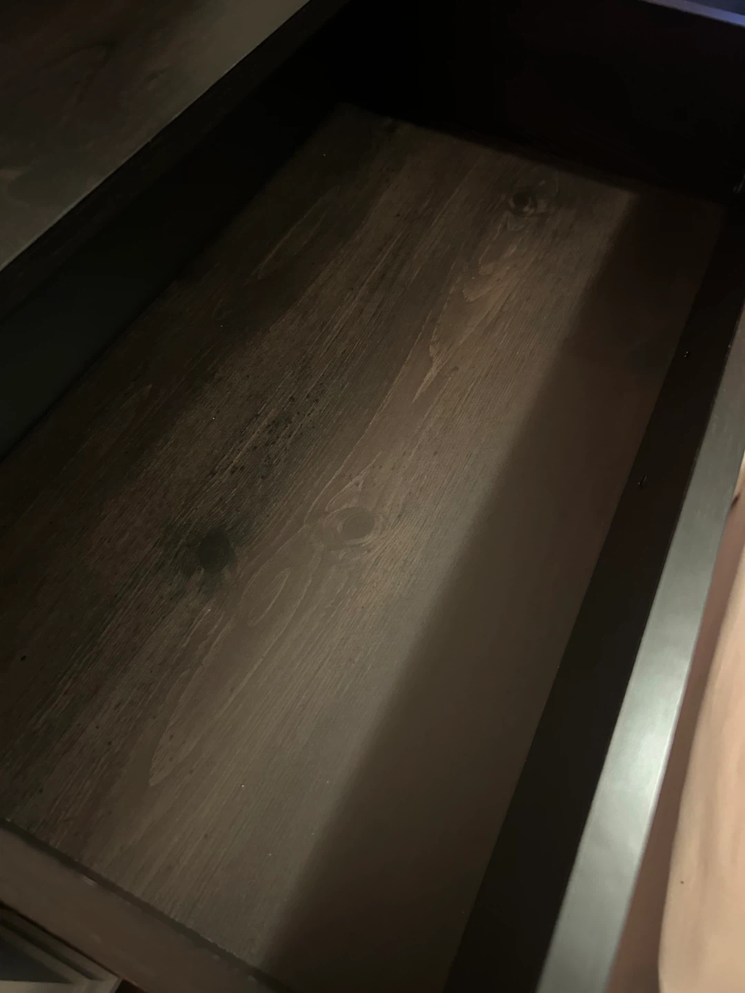 Dark Wood 5-Drawer Dresser - photo 4