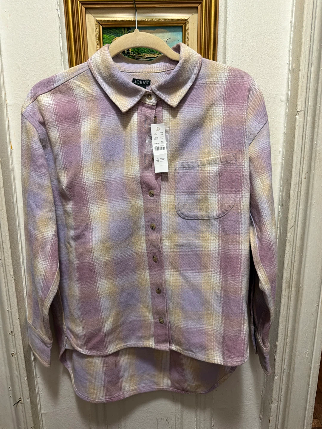 J.Crew Plaid Flannel Shirt