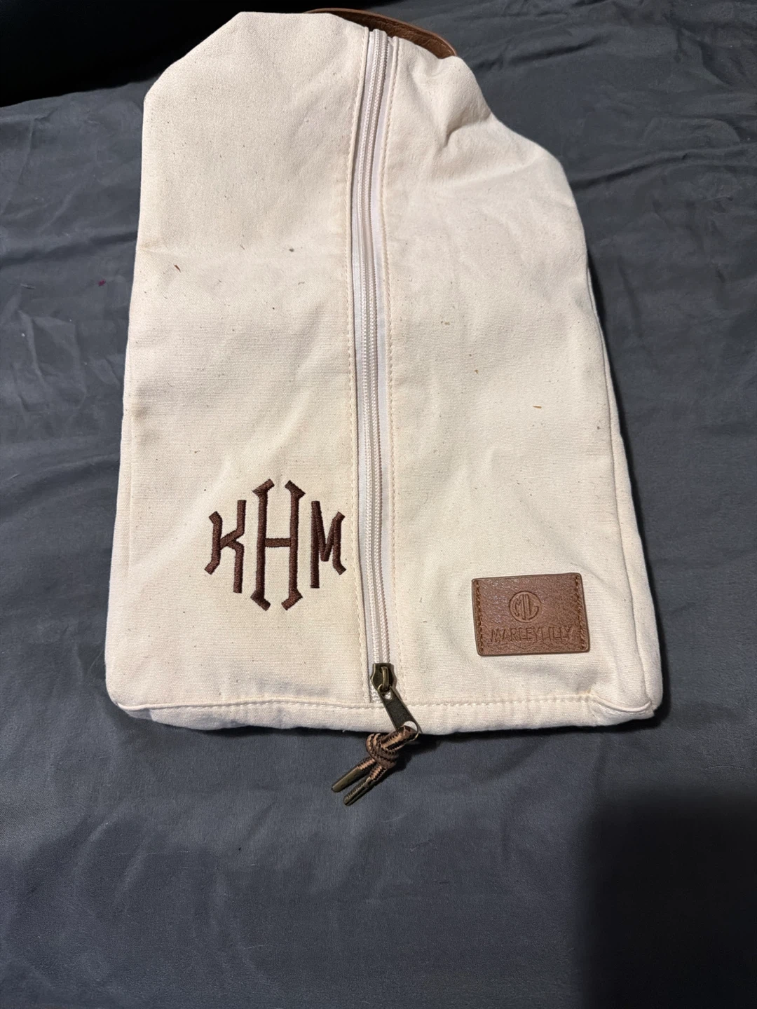 Marley Lilly Monogram Canvas Travel Bag