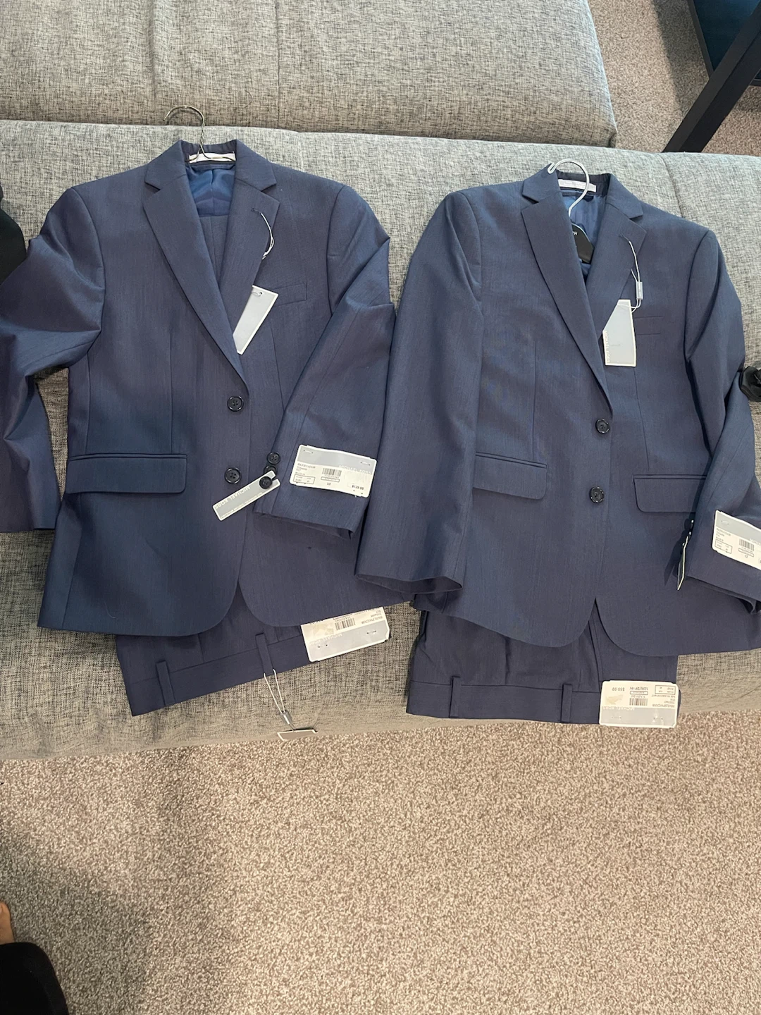 Black and Blue Suits with Pants - photo 2