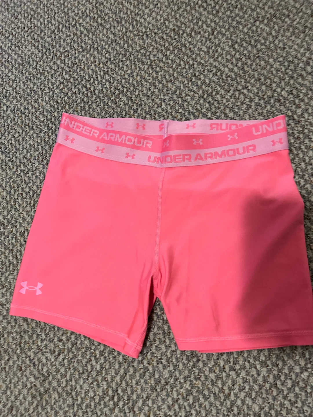 Under Armour Pink Compression Shorts