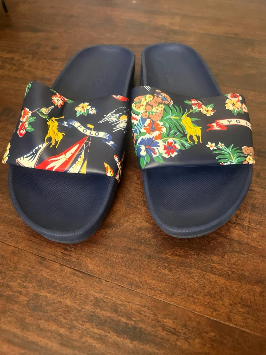 Polo Ralph Lauren Floral Slides - photo 2