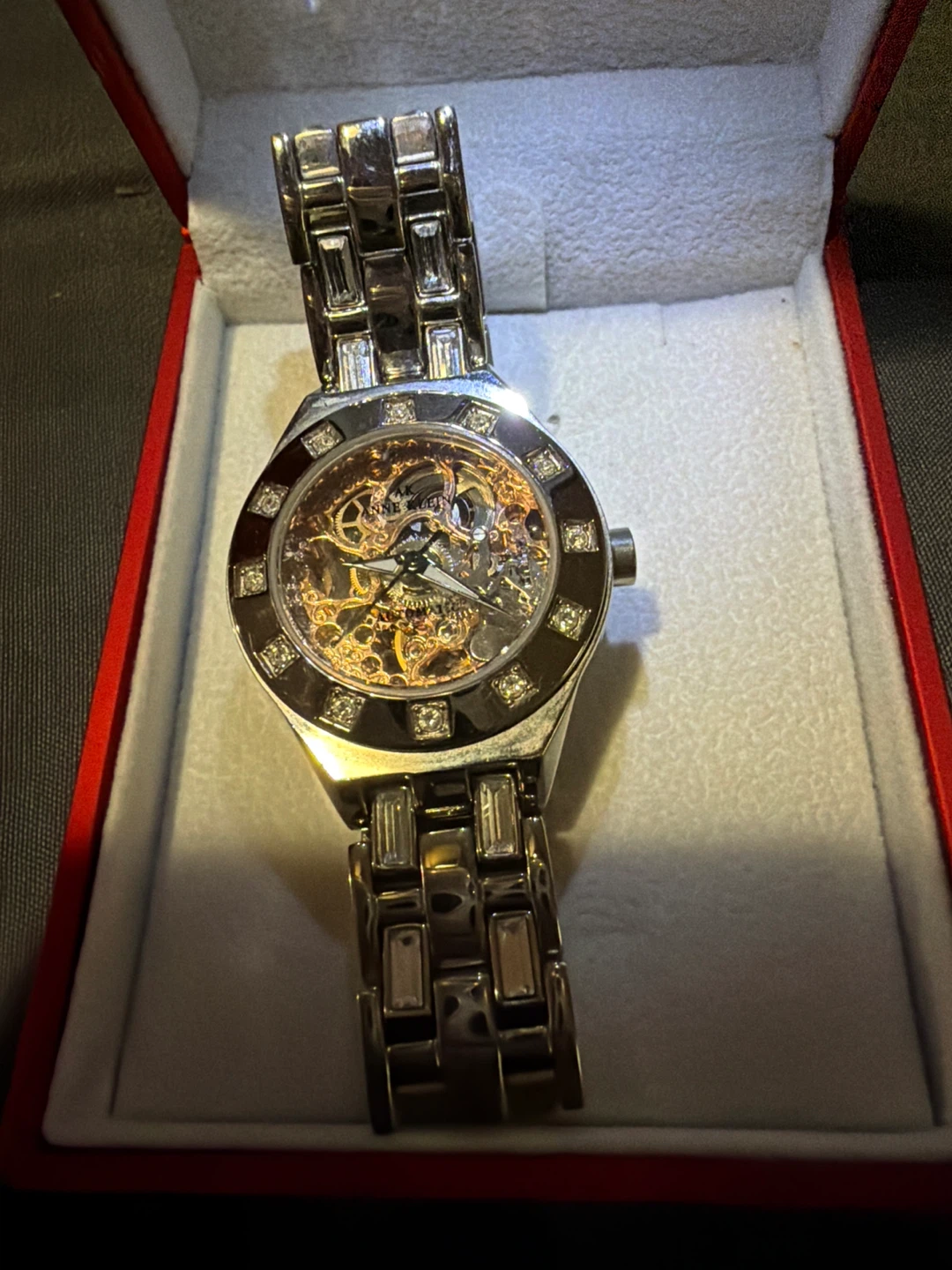 Automatic Skeleton Watch in Presentation Box - photo 2