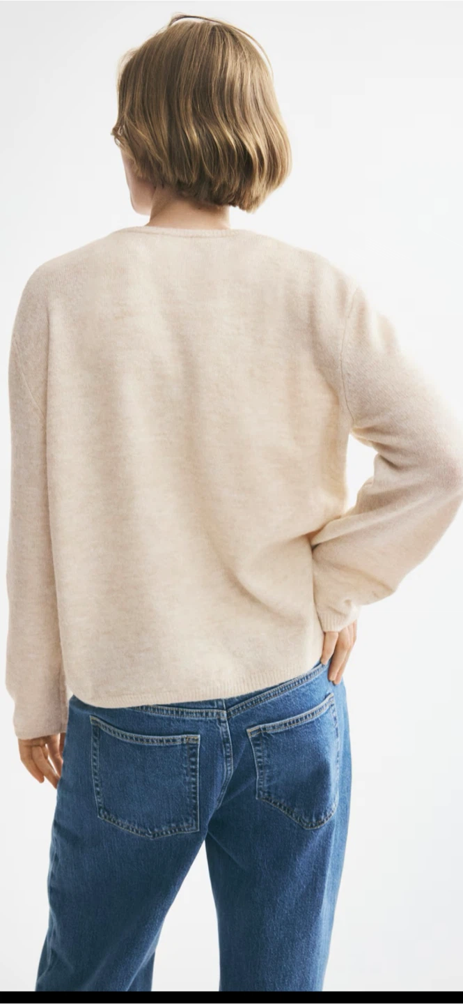 Cream Button-Up Cardigan - photo 4