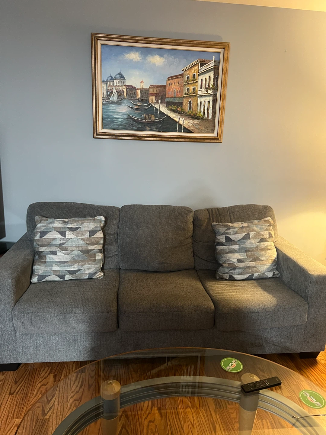 Love seat and sofa