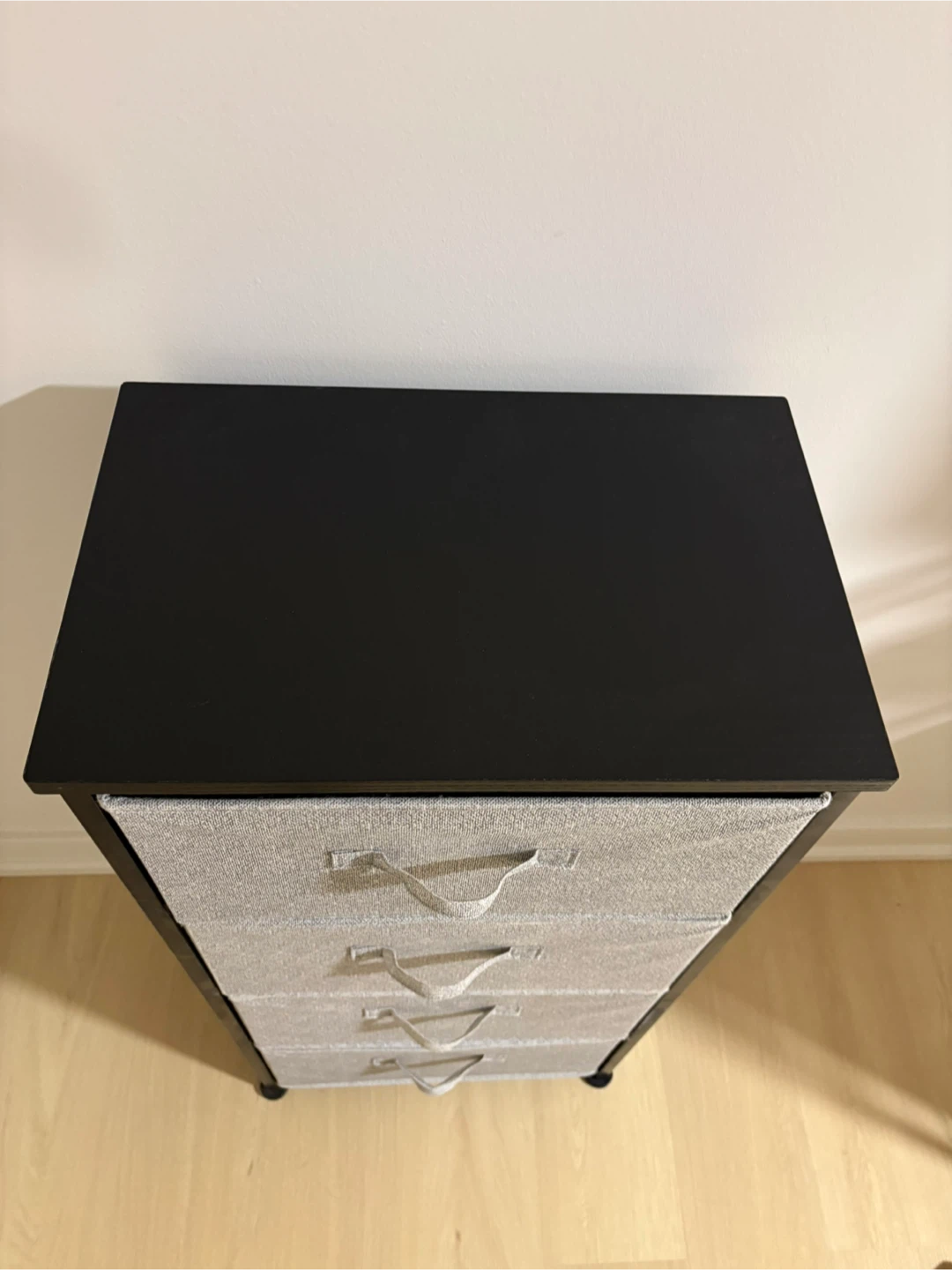 Black and grey 4-drawer dresser - photo 3