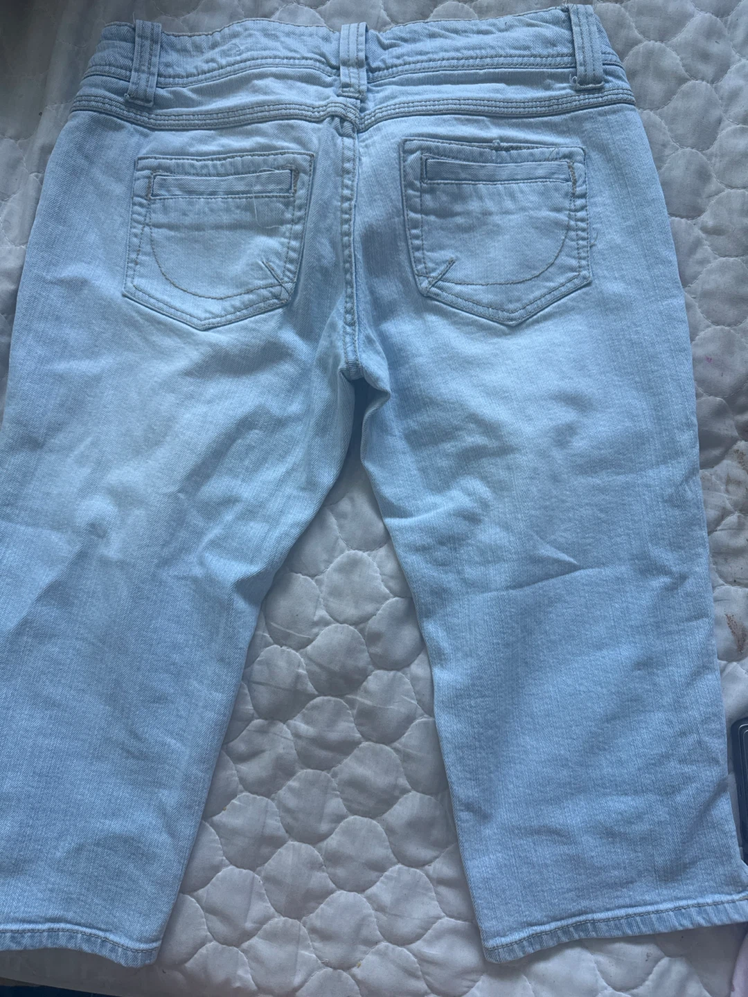 Streetwear Society Women's Denim Capris Size 7 - photo 4