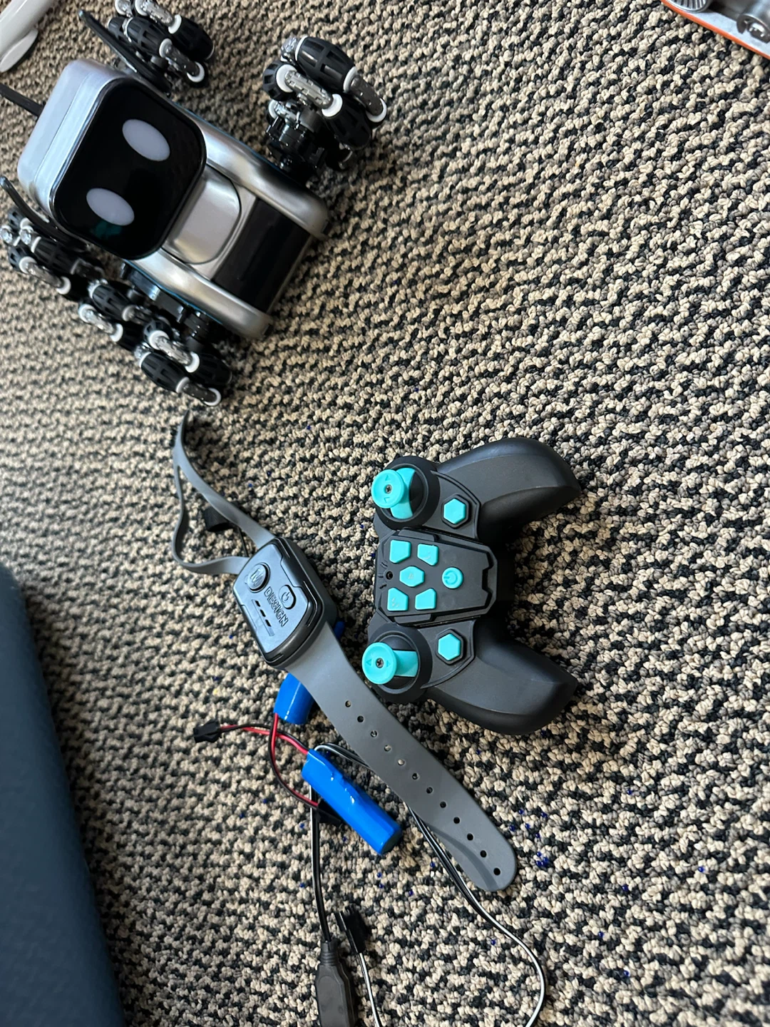 Interactive Remote Control Robot with Accessories