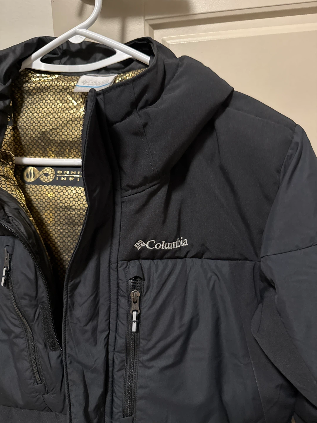 Columbia Omni-Heat Infinity Youth Puffer Jacket Black L