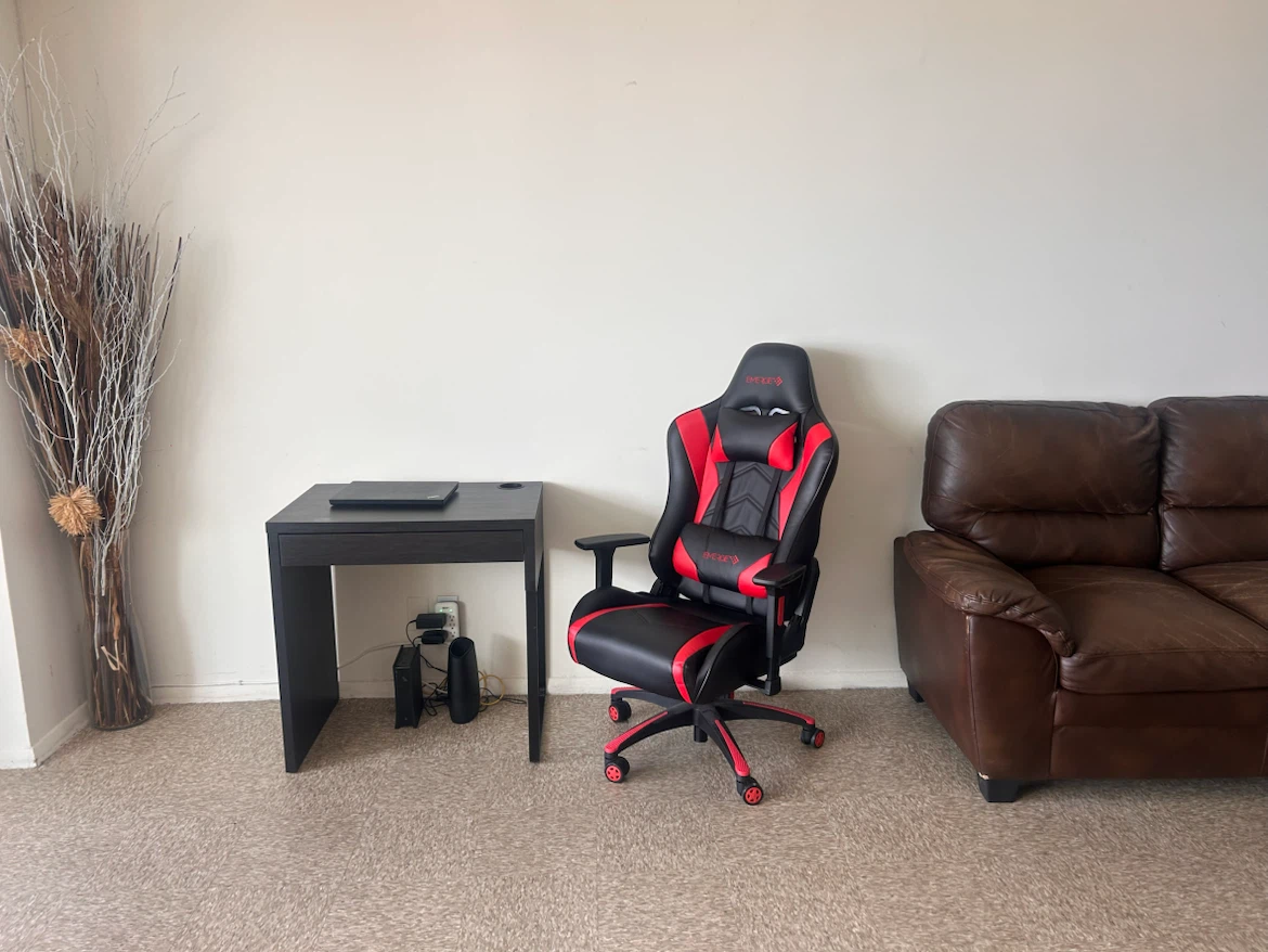Emerge Black and Red Gaming Chair