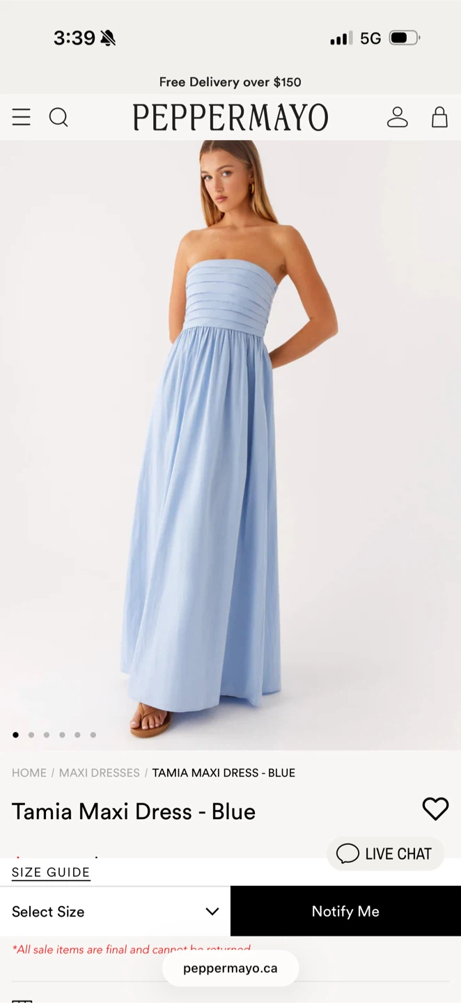 Peppermayo Tamia Maxi Dress