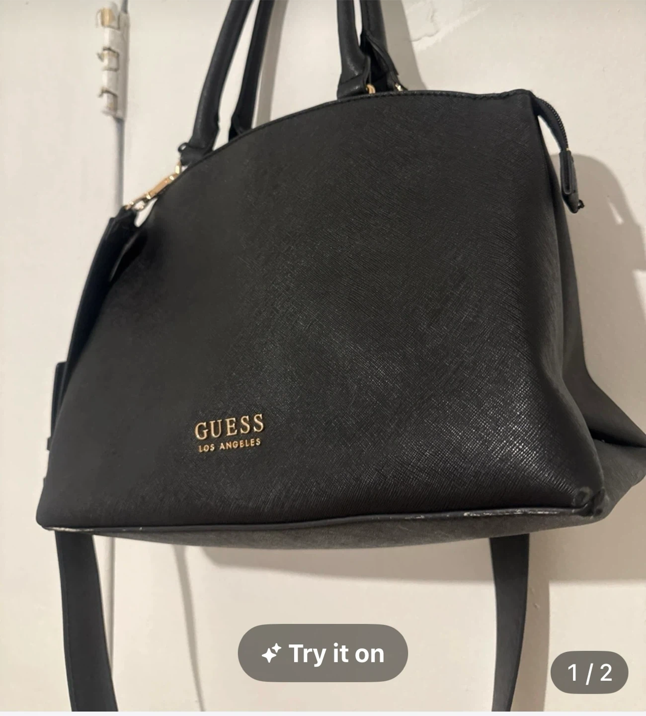 Guess Los Angeles Black Handbag