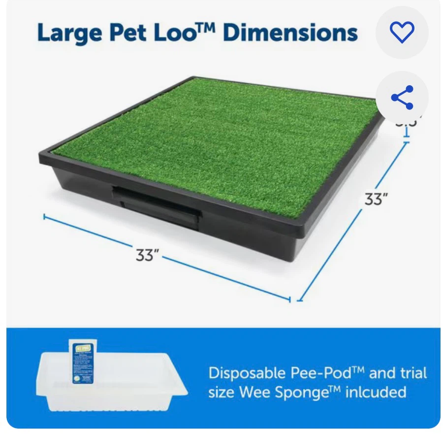 PetSafe Pet Loo Portable Dog Potty Large - photo 2