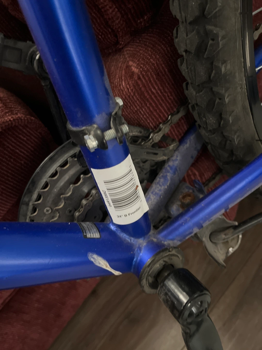 Mongoose Frontier Blue Mountain Bike - photo 2