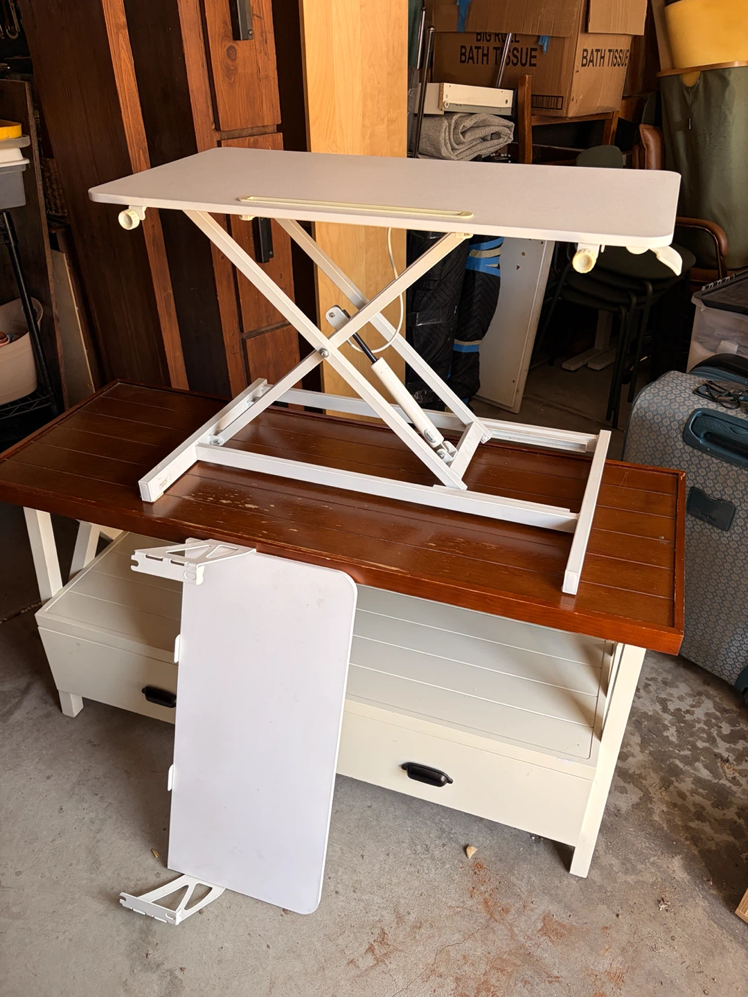 Fezibo White Standing Desk Converter - photo 5