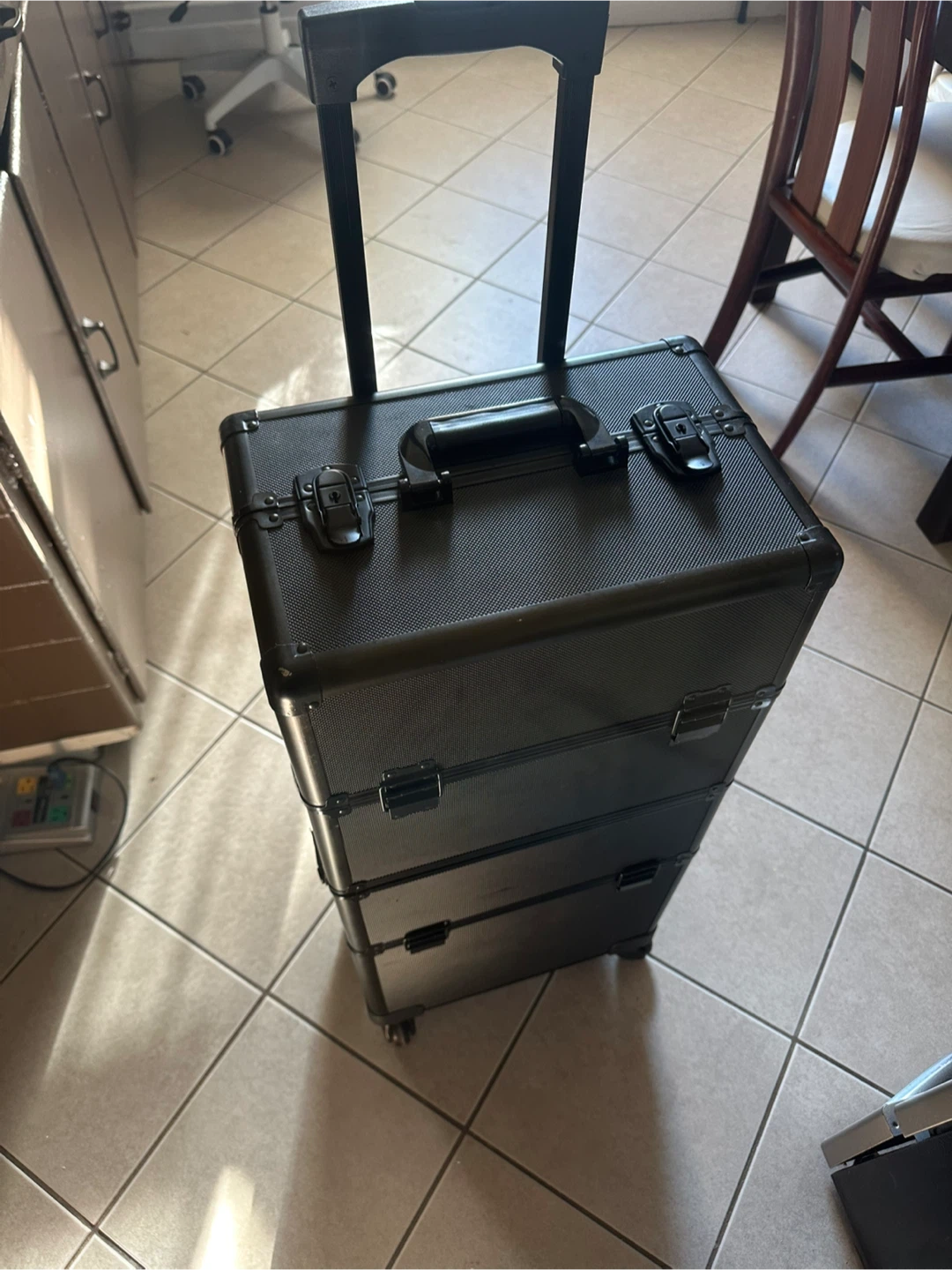 Rolling Makeup Train Case