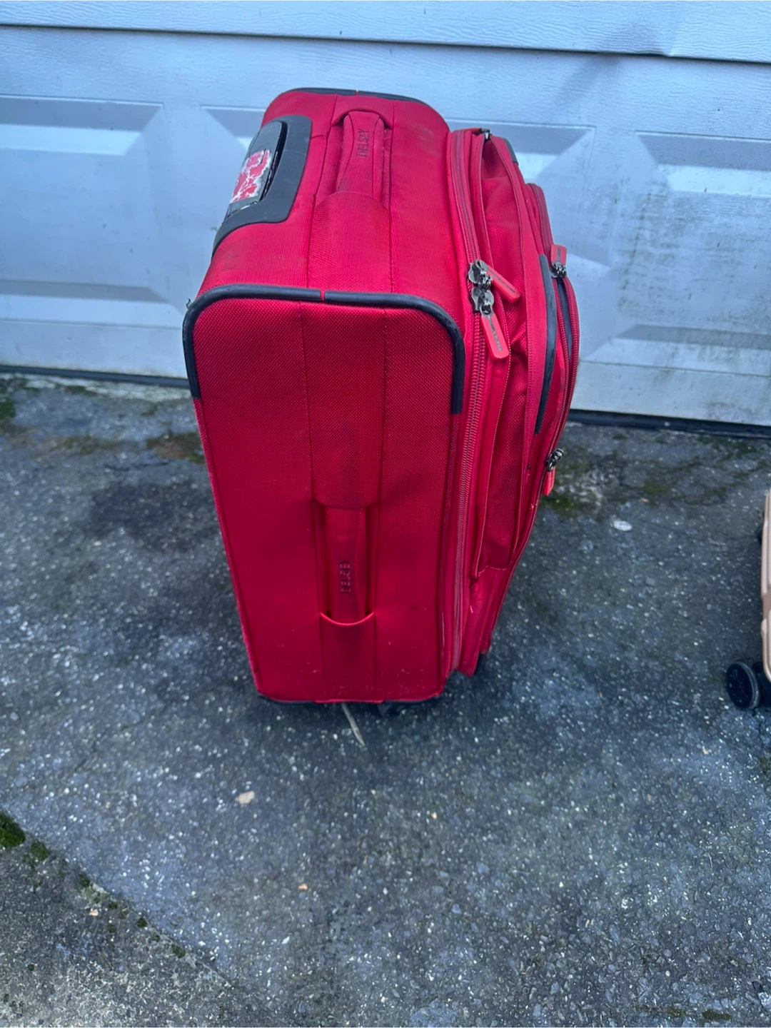 Red Rolling Suitcase - photo 4