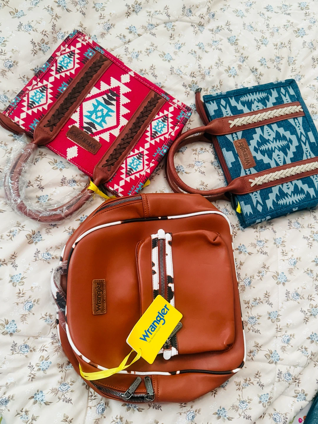 Wrangler Western Backpack and Tote Bag Set - photo 2