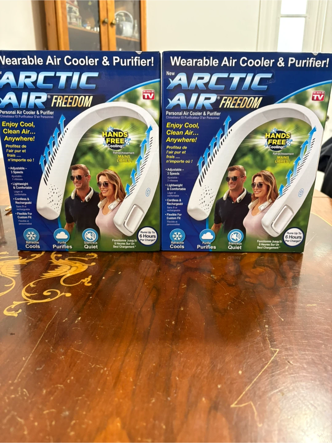 Arctic Air Freedom Wearable Personal Cooler (2 Available)