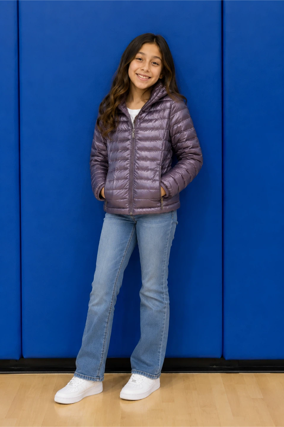 Calvin Klein Packable Puffer Jacket XS Purple - photo 4