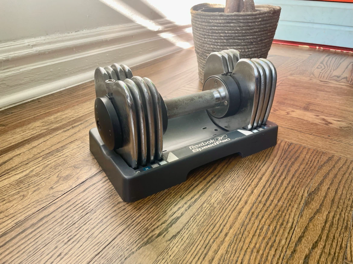 Reebok SpeedPac Adjustable Dumbbell 25lbs - photo 2