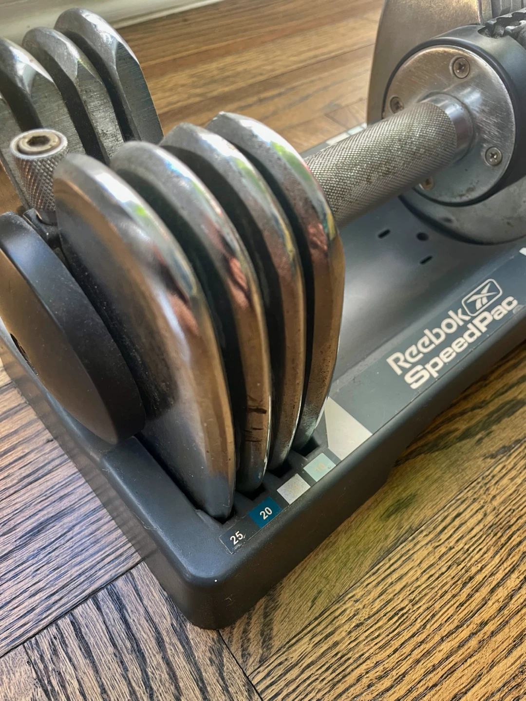 Reebok SpeedPac Adjustable Dumbbell 25lbs