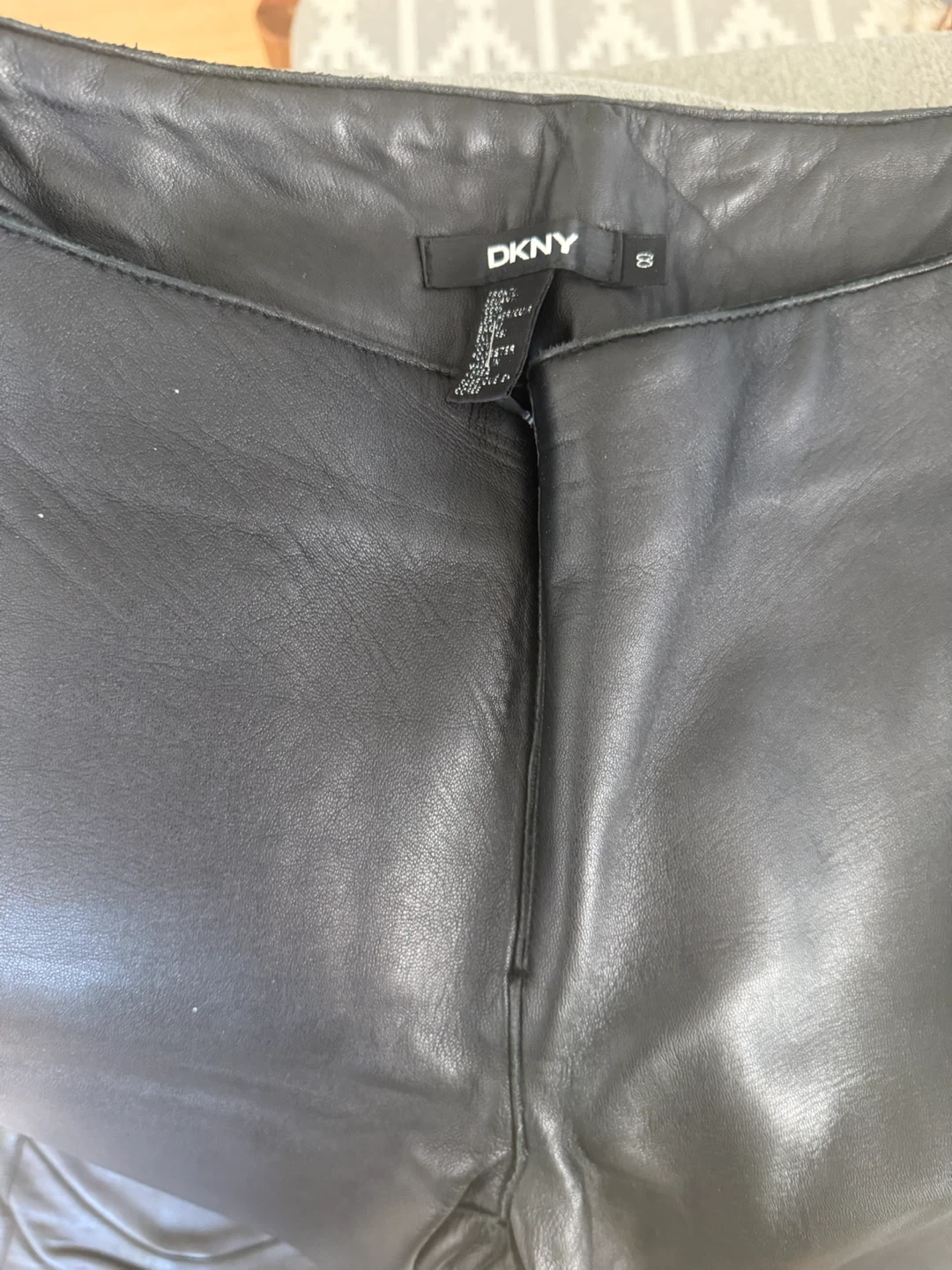 DKNY Faux Leather pants - photo 3