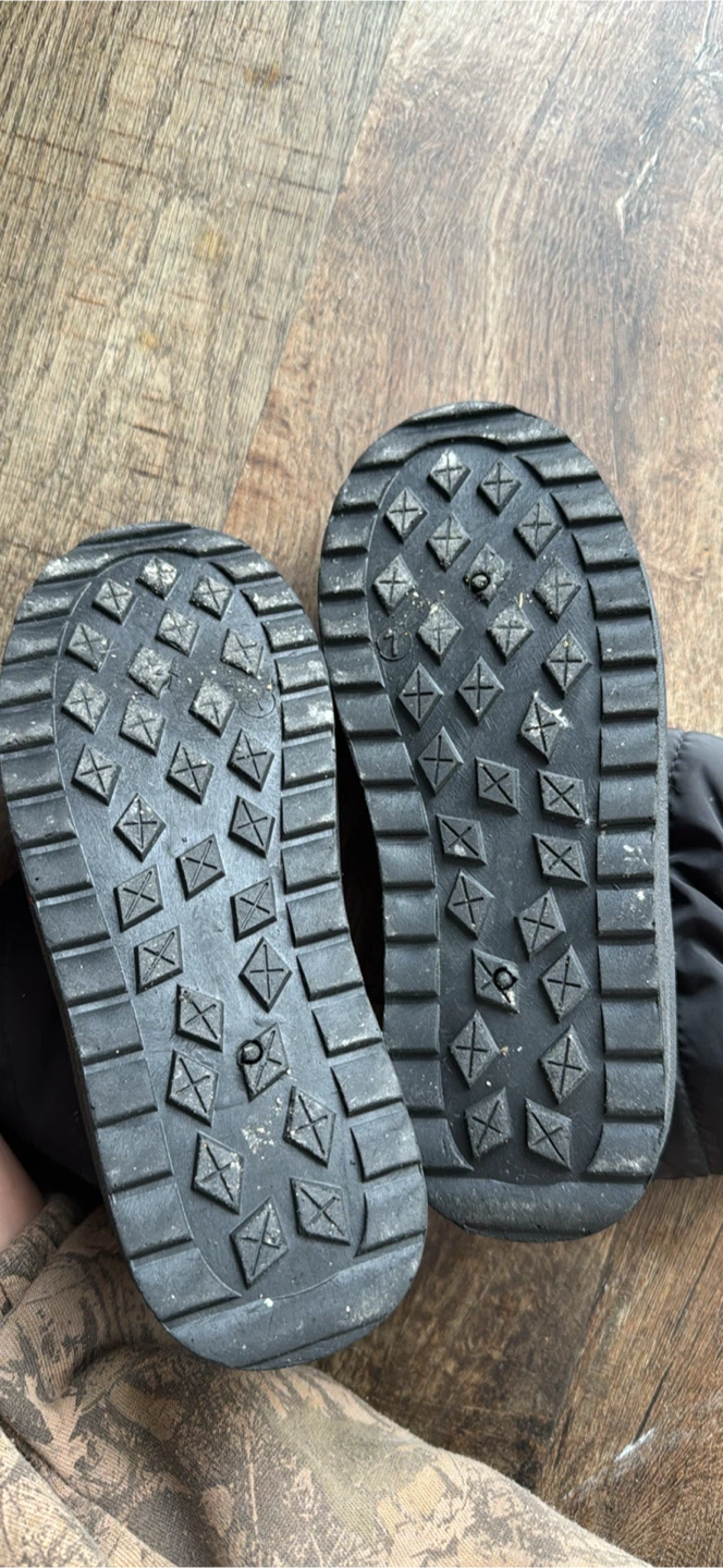 Black puffer boots - photo 2