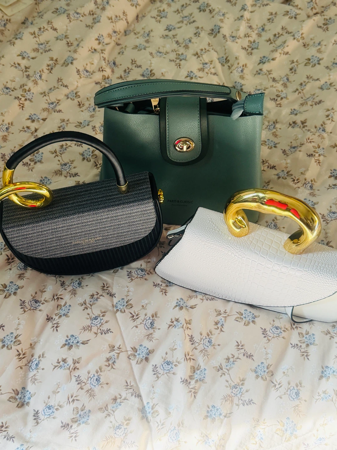 Paris & Classic handbag and assorted fashion purses