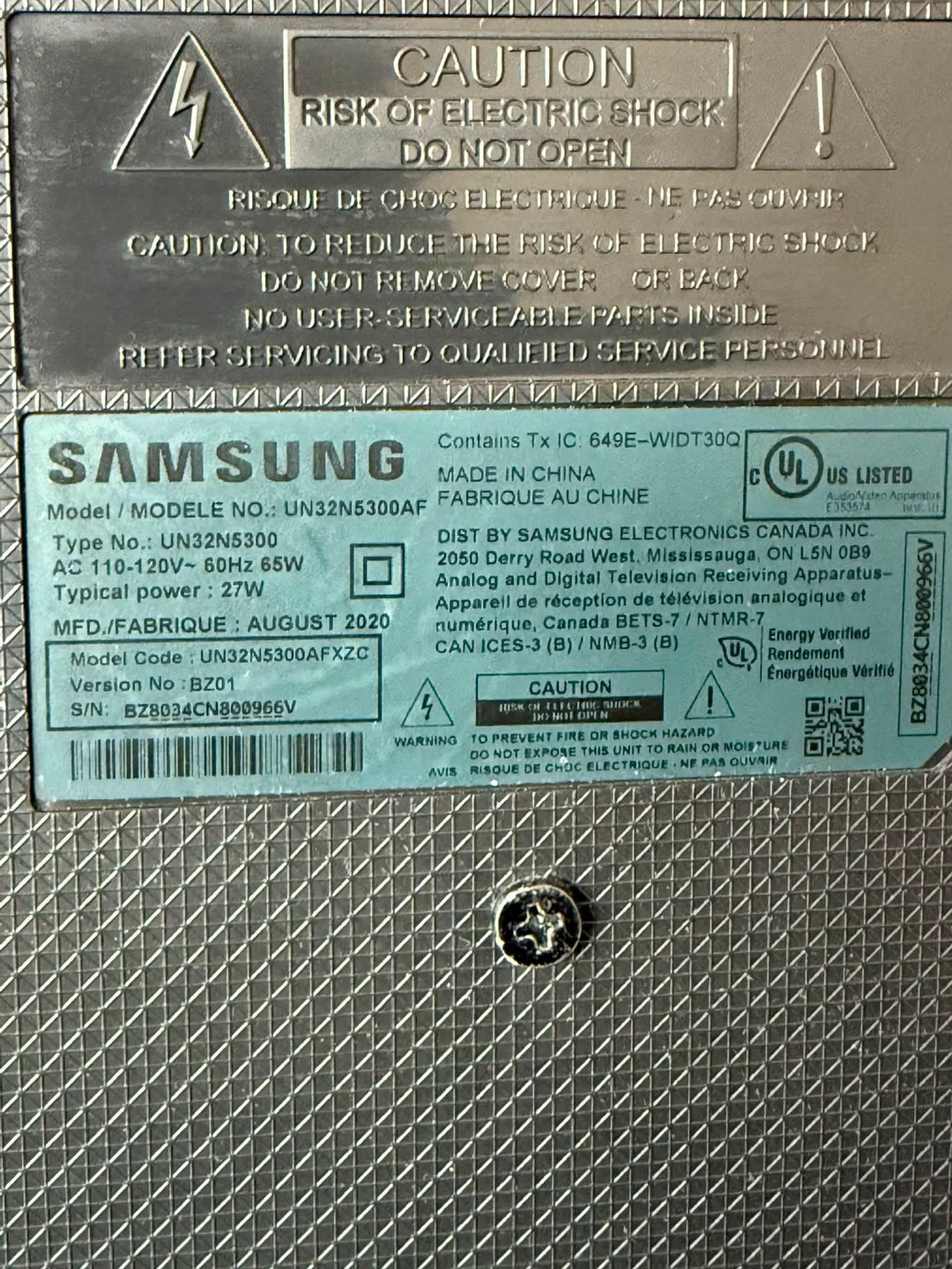Samsung UN32N5300AFXZC 32-inch Smart TV - photo 2