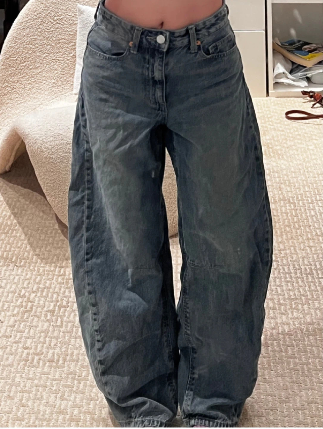 Uniqlo/GU Baggy Barrel Jeans