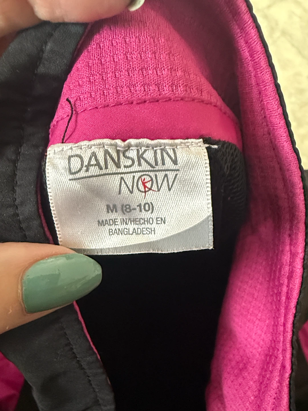 Danskin Now Black and Pink Windbreaker Size M - photo 2