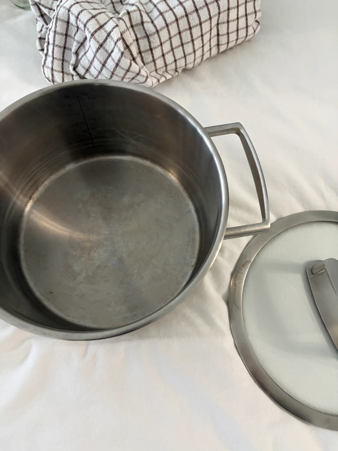 Zwilling stainless steel stockpot with glass lid - photo 2