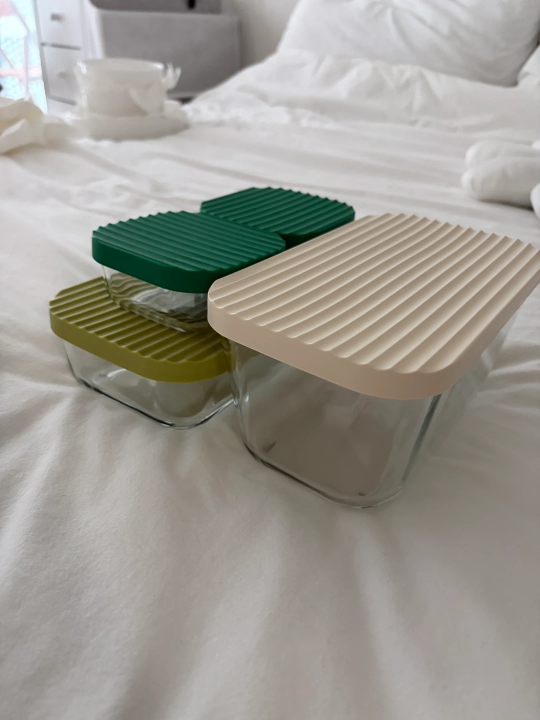 IKEA glass container set