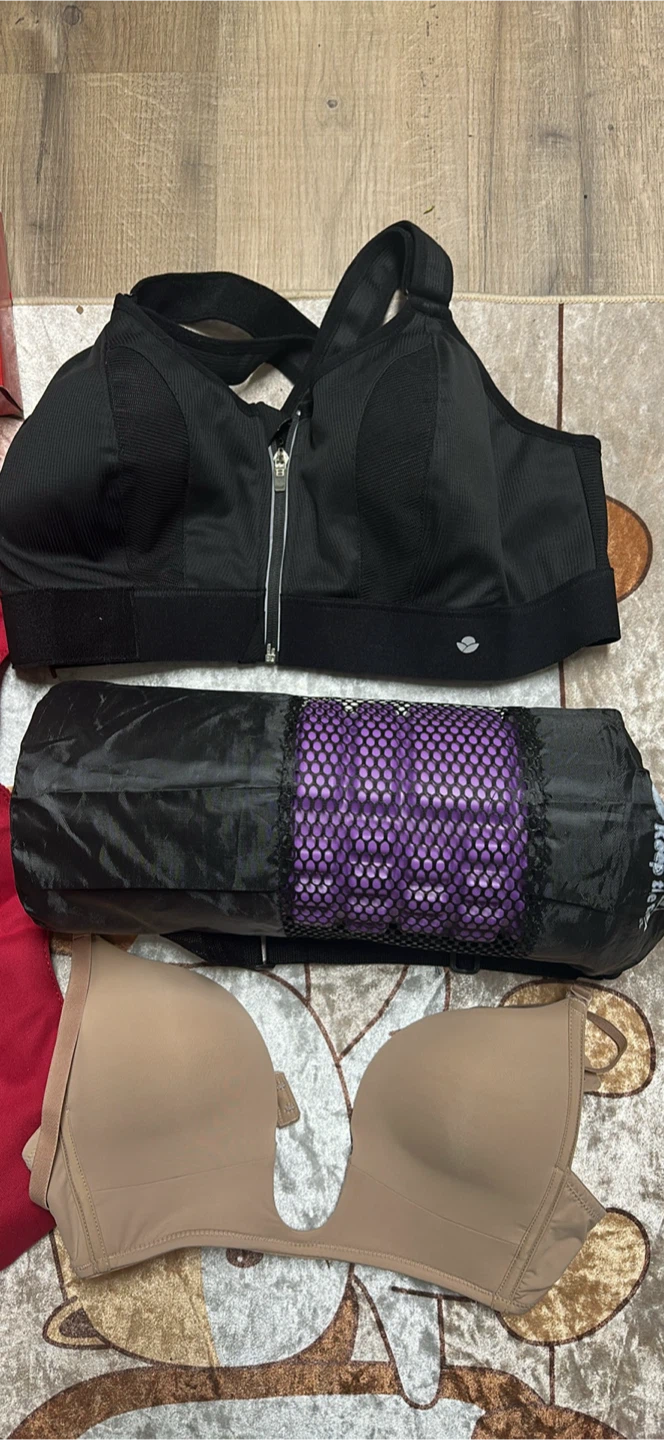 Black Sports Bra & Tan Bra Bundle - photo 2
