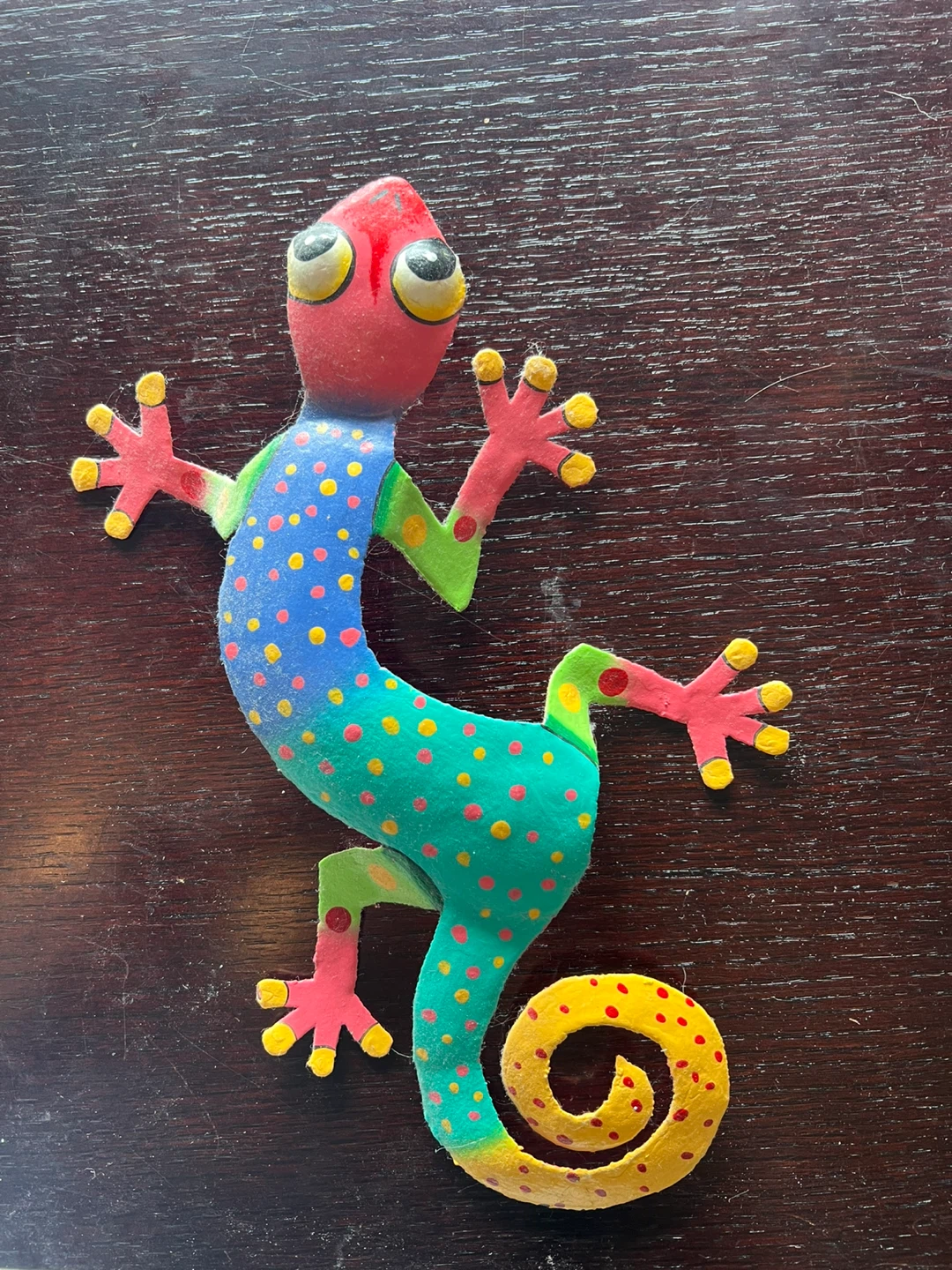 Colourful Gecko Wall Art