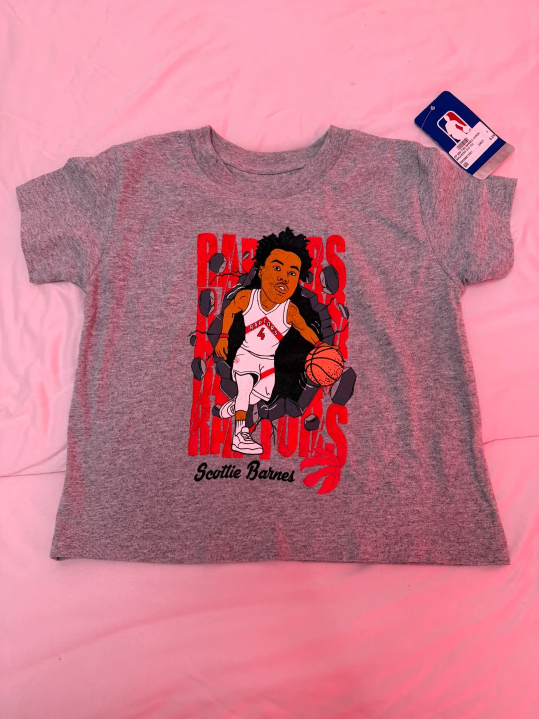 Raptors Scottie Barnes 4T shirt