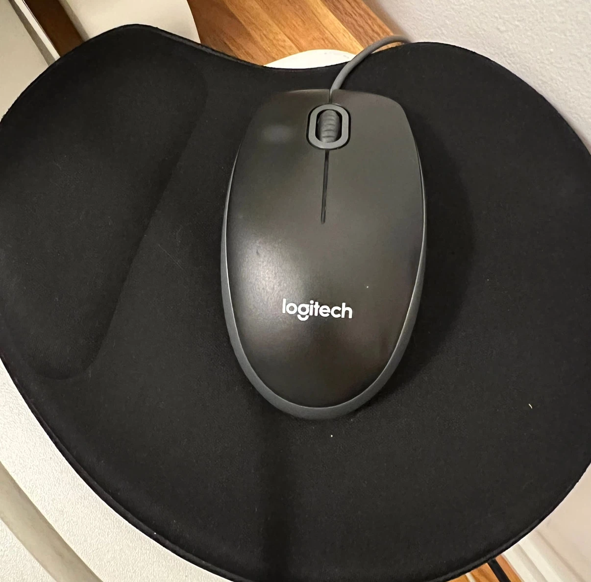 Logitech Wired Keyboard and Mouse Set Black - photo 2