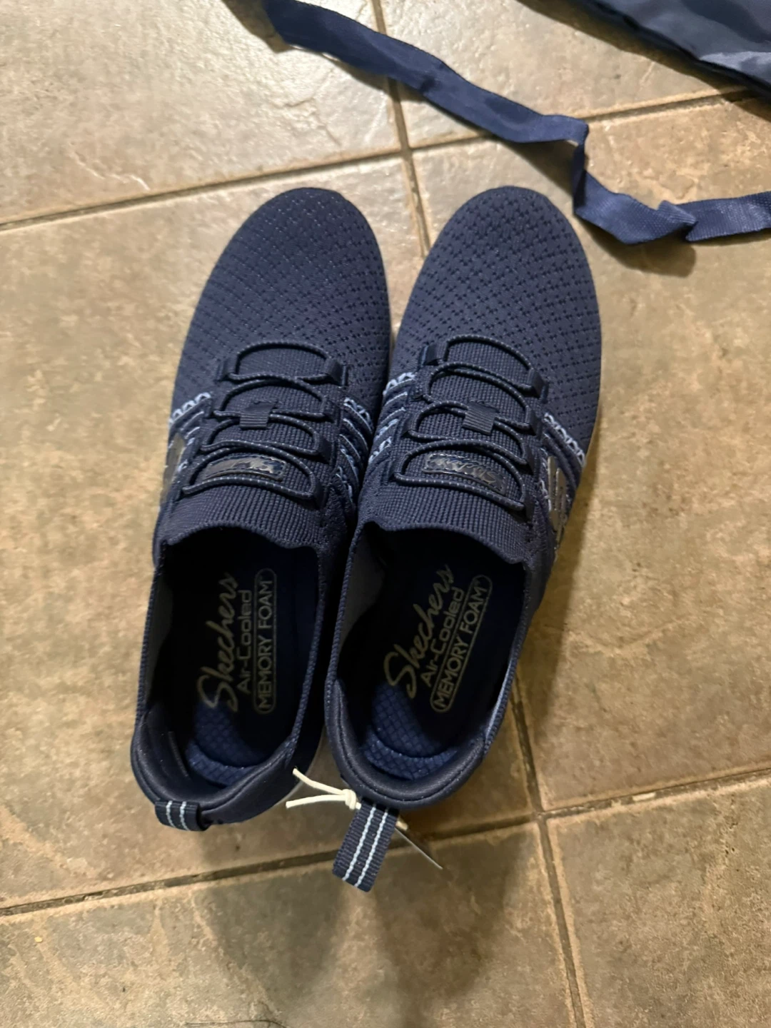 Skechers Women's 100398 Navy Be-Cool-Up Front Shoes Size 8 - photo 2
