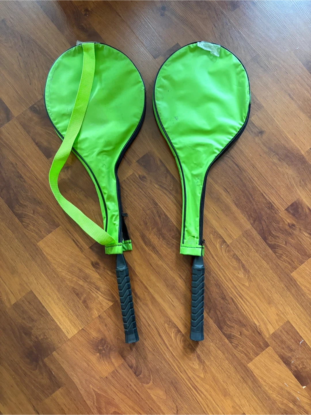 Two Badminton Racquets with Covers - photo 2