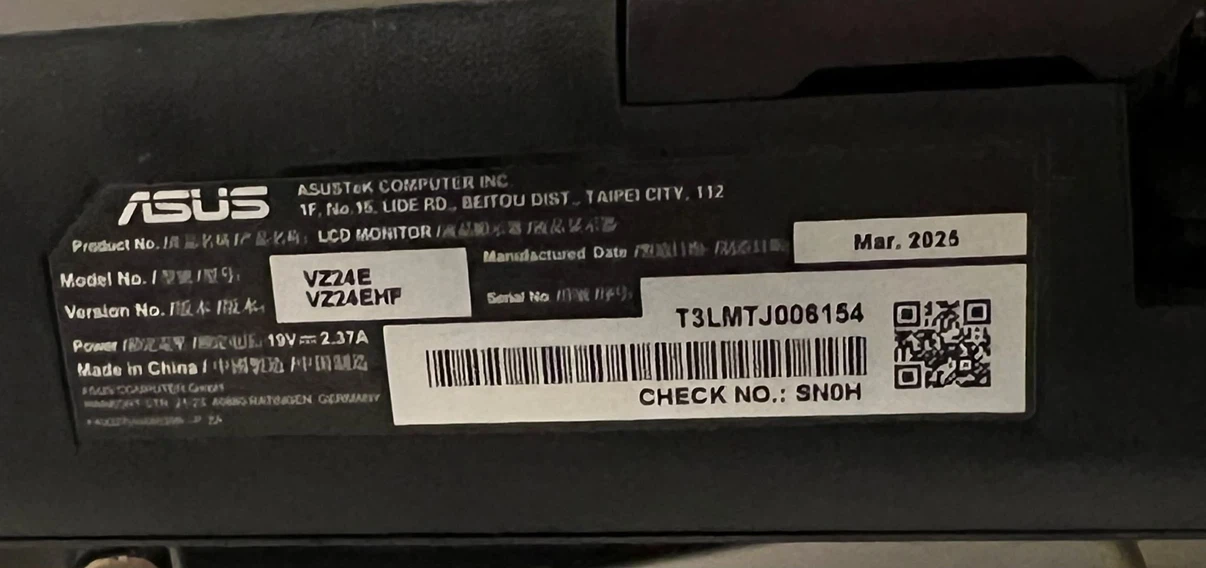 ASUS VZ24EHF LCD monitor - photo 3