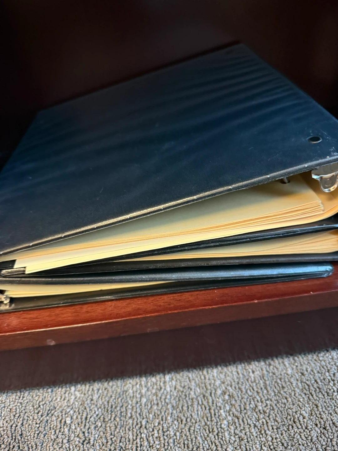 Black 3-Ring Binders