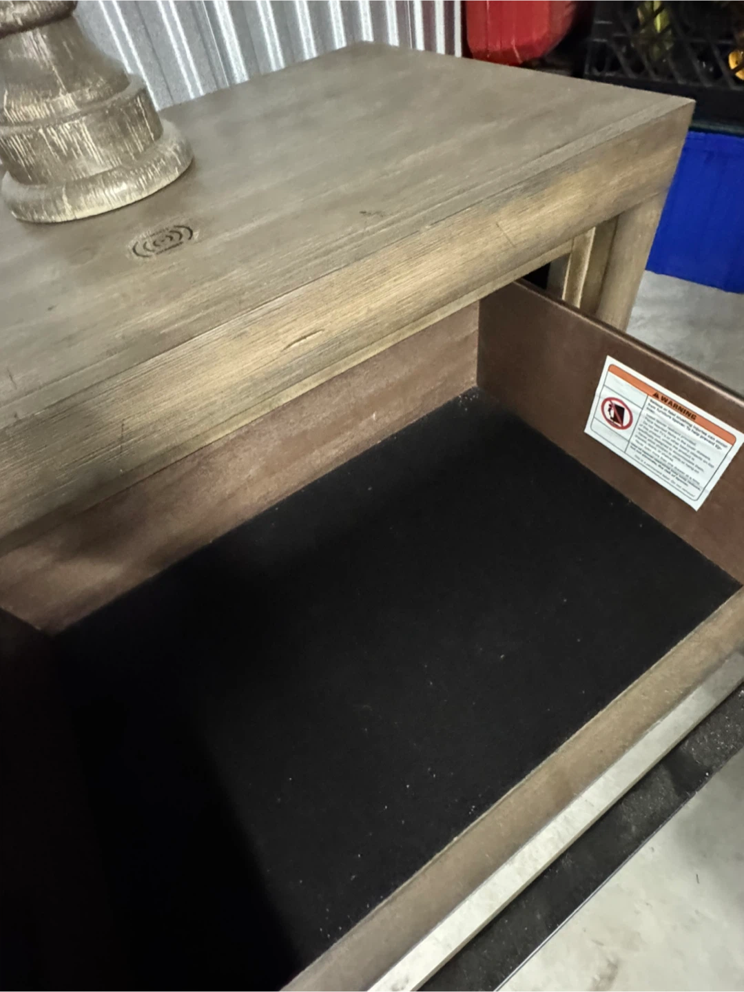 Night stand with USB  port and lamp - photo 4
