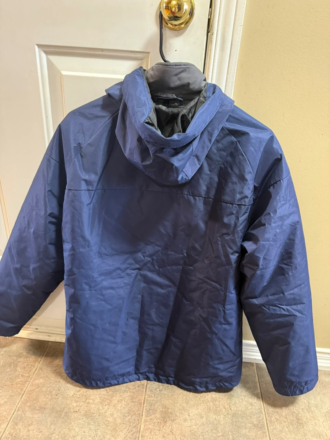 IZOD Men's Blue Hooded Jacket - photo 2