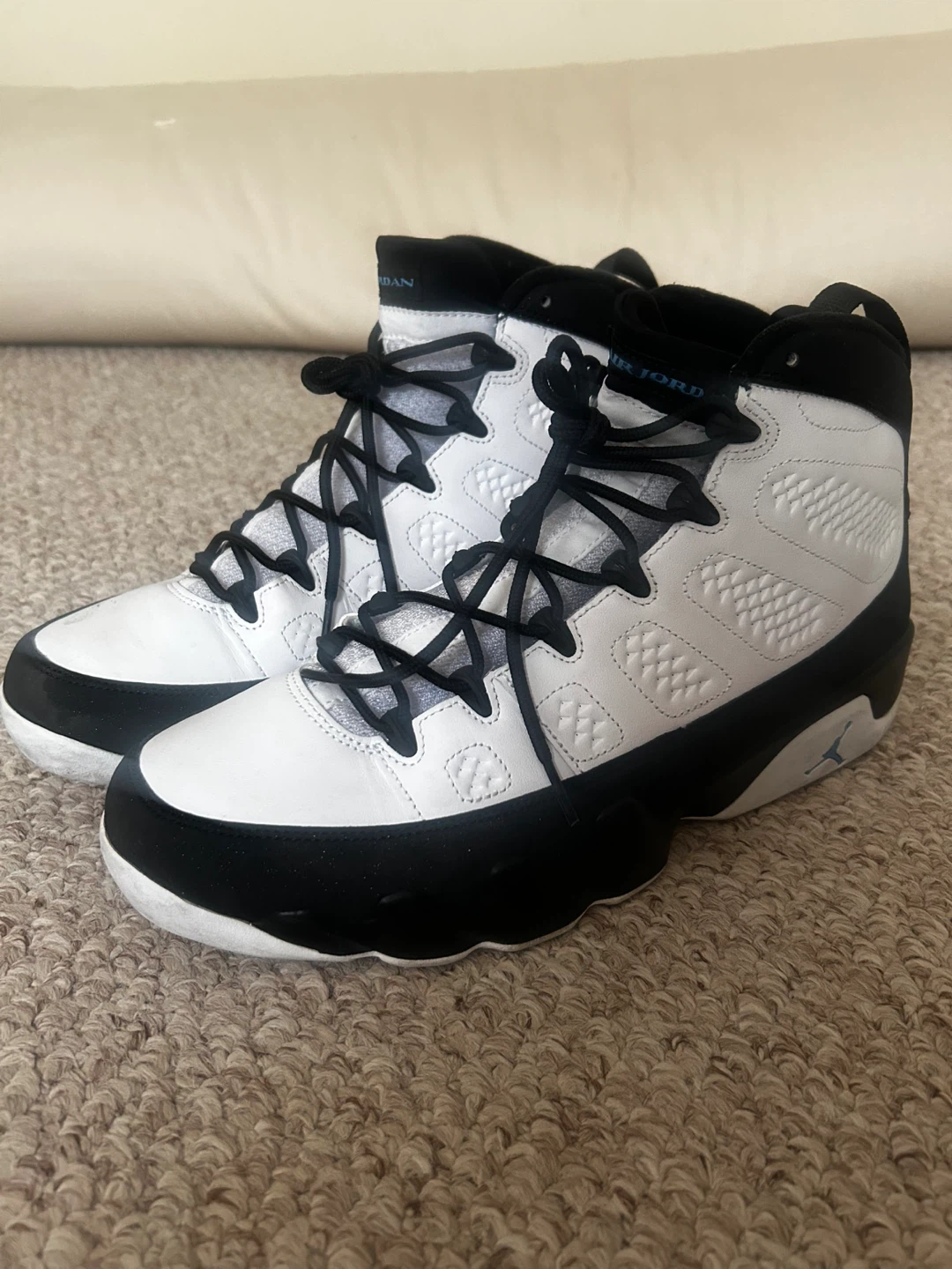 Air Jordan 9 Retro "University Blue" Mens